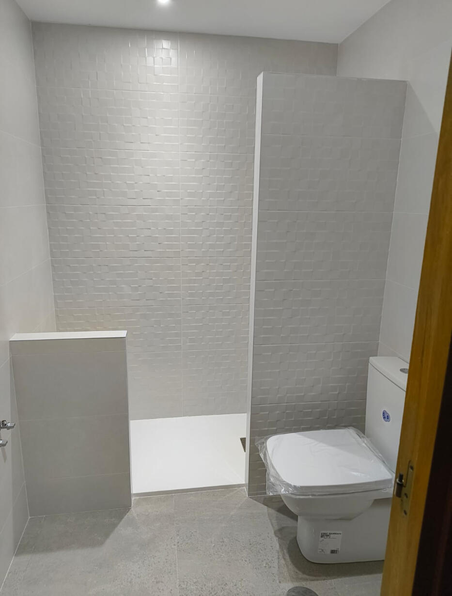 Baño realizado en Las Rozas Madrid